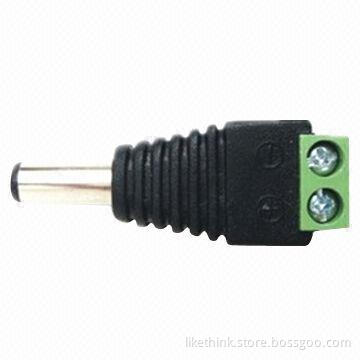 DC Connector with -40 to 60°C Temperature Range, ABS Insulator